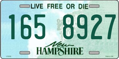 NH license plate 1658927