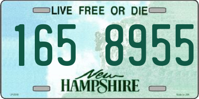 NH license plate 1658955