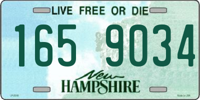 NH license plate 1659034