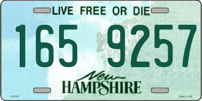 NH license plate 1659257
