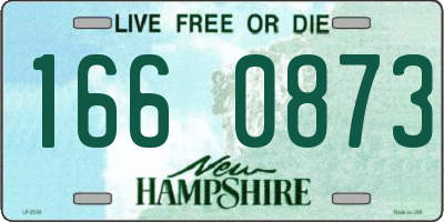NH license plate 1660873