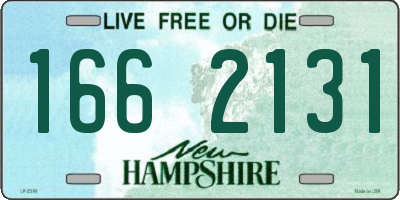 NH license plate 1662131