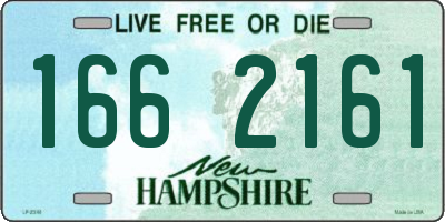 NH license plate 1662161