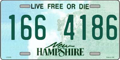 NH license plate 1664186
