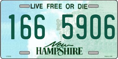 NH license plate 1665906