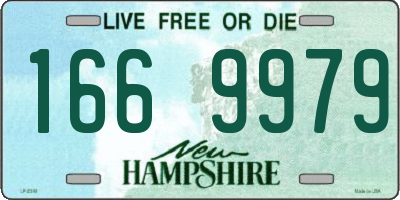 NH license plate 1669979
