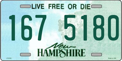 NH license plate 1675180