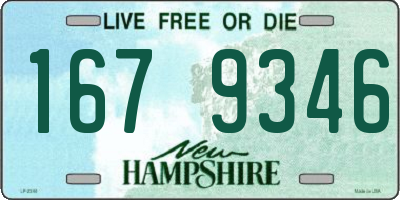 NH license plate 1679346