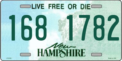 NH license plate 1681782