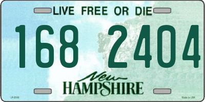 NH license plate 1682404