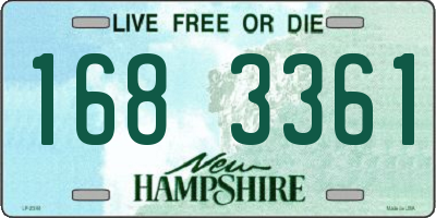 NH license plate 1683361