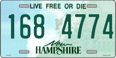 NH license plate 1684774