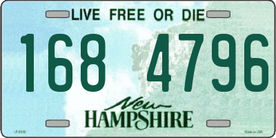 NH license plate 1684796