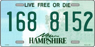 NH license plate 1688152