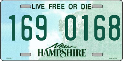 NH license plate 1690168