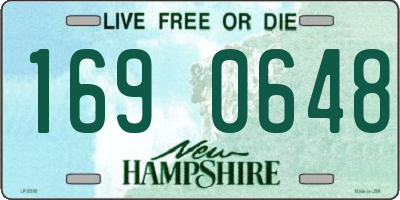 NH license plate 1690648