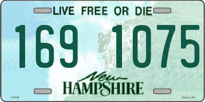 NH license plate 1691075