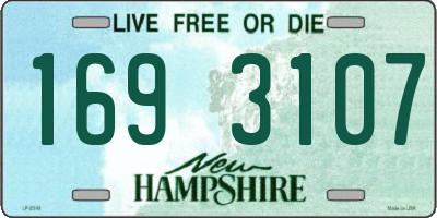 NH license plate 1693107