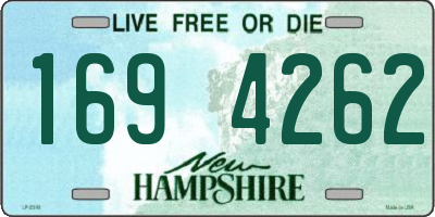 NH license plate 1694262