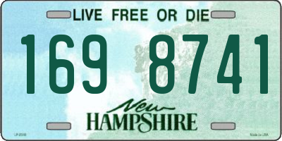 NH license plate 1698741