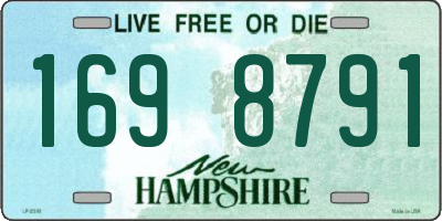 NH license plate 1698791