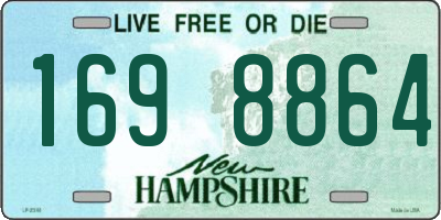NH license plate 1698864