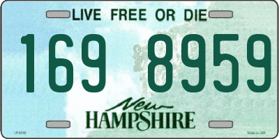 NH license plate 1698959
