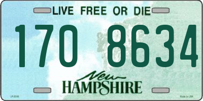NH license plate 1708634
