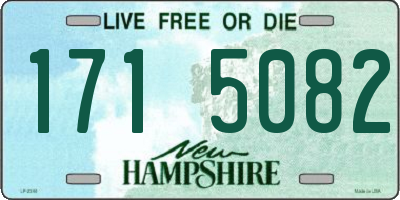 NH license plate 1715082