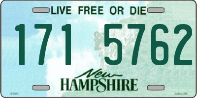 NH license plate 1715762
