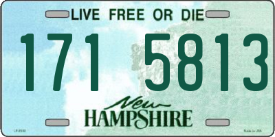 NH license plate 1715813