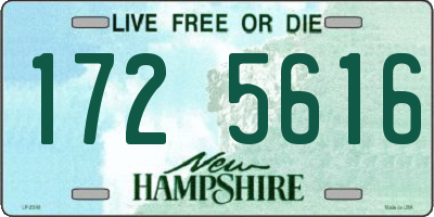 NH license plate 1725616