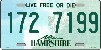 NH license plate 1727199