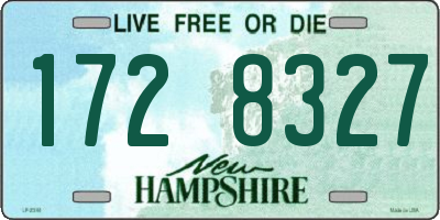 NH license plate 1728327