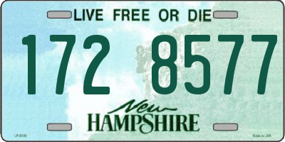 NH license plate 1728577