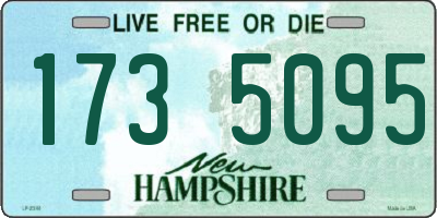 NH license plate 1735095