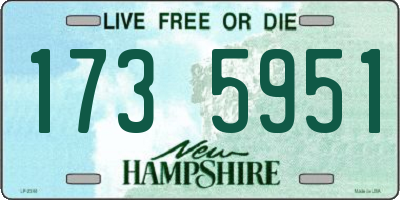 NH license plate 1735951