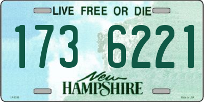 NH license plate 1736221