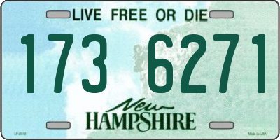 NH license plate 1736271