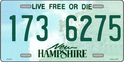 NH license plate 1736275