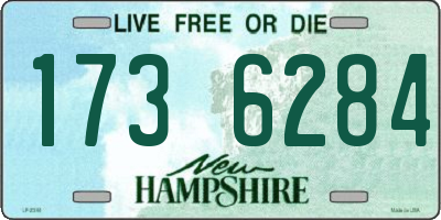 NH license plate 1736284