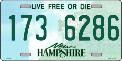 NH license plate 1736286
