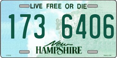 NH license plate 1736406