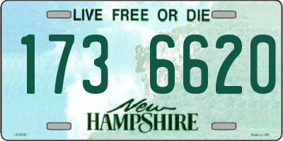 NH license plate 1736620