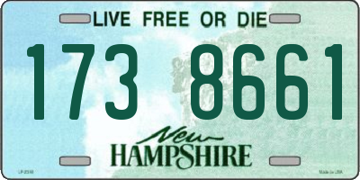 NH license plate 1738661