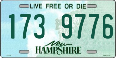 NH license plate 1739776