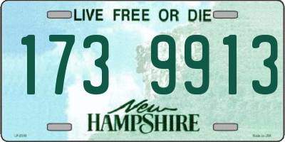 NH license plate 1739913