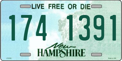 NH license plate 1741391