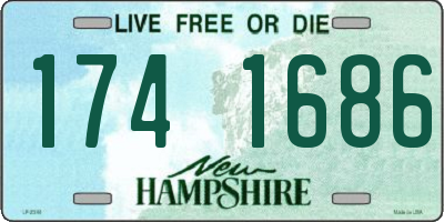 NH license plate 1741686