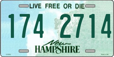 NH license plate 1742714